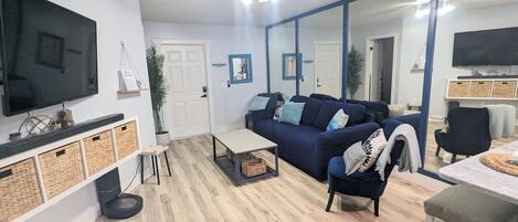 Smart-tv en een stereo