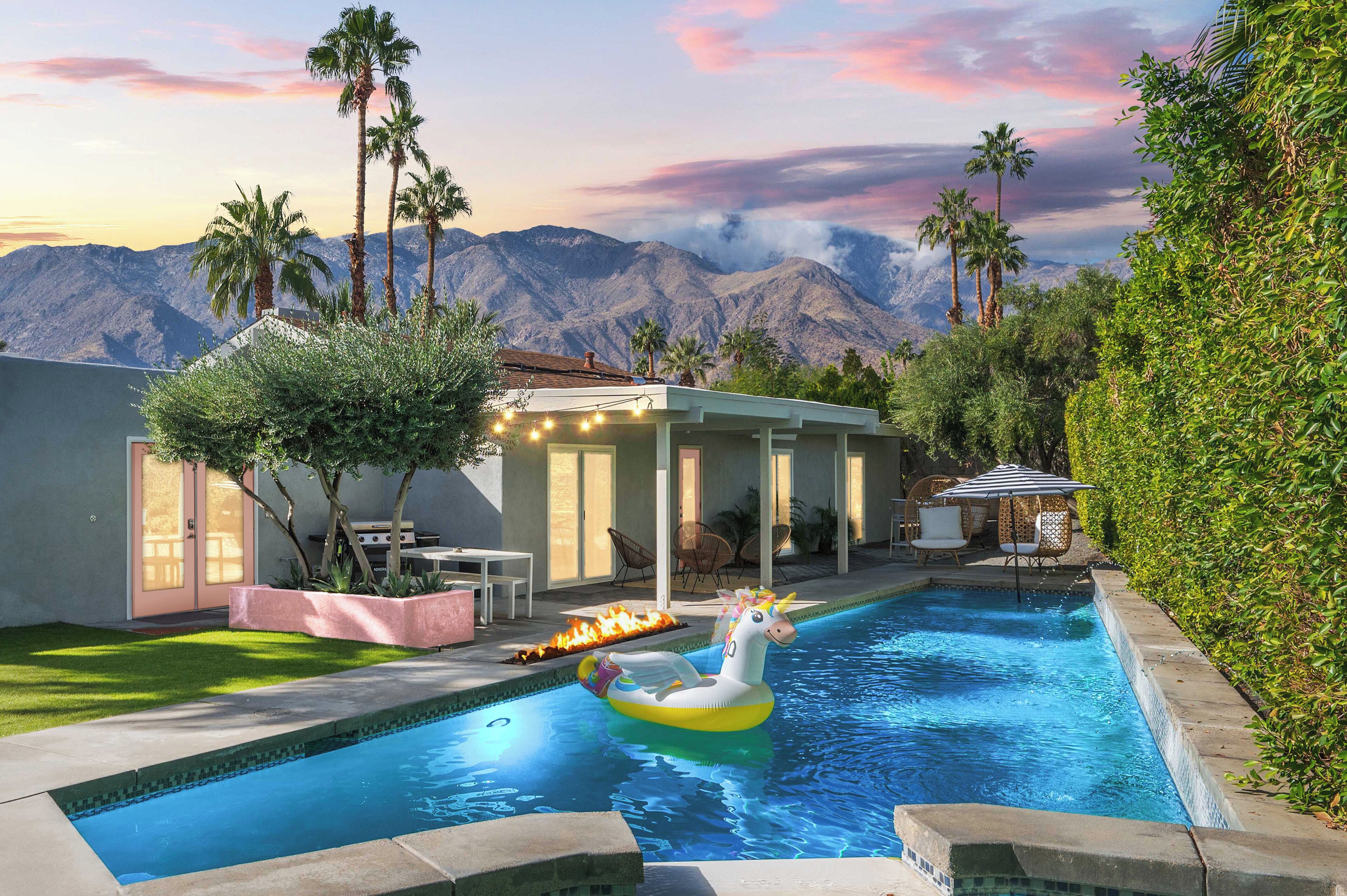 Außenpool, beheizter Pool