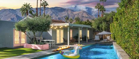 Außenpool, beheizter Pool