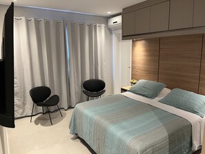 2 bedrooms, iron/ironing board, WiFi, bed sheets - Apartamento São Francisco - Praia do Gravatá - Beto Carrero World (Gravatá Navegantes)