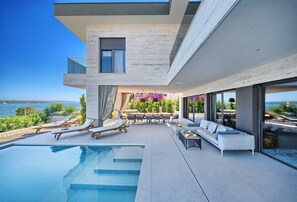 Una piscina climatizada