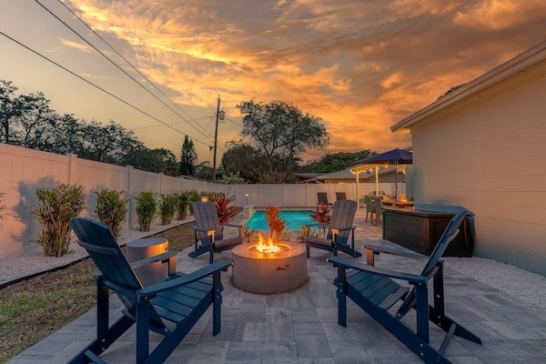 Fire Pit area.