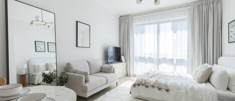 1 chambre, fer et planche à repasser, Wi-Fi, draps fournis