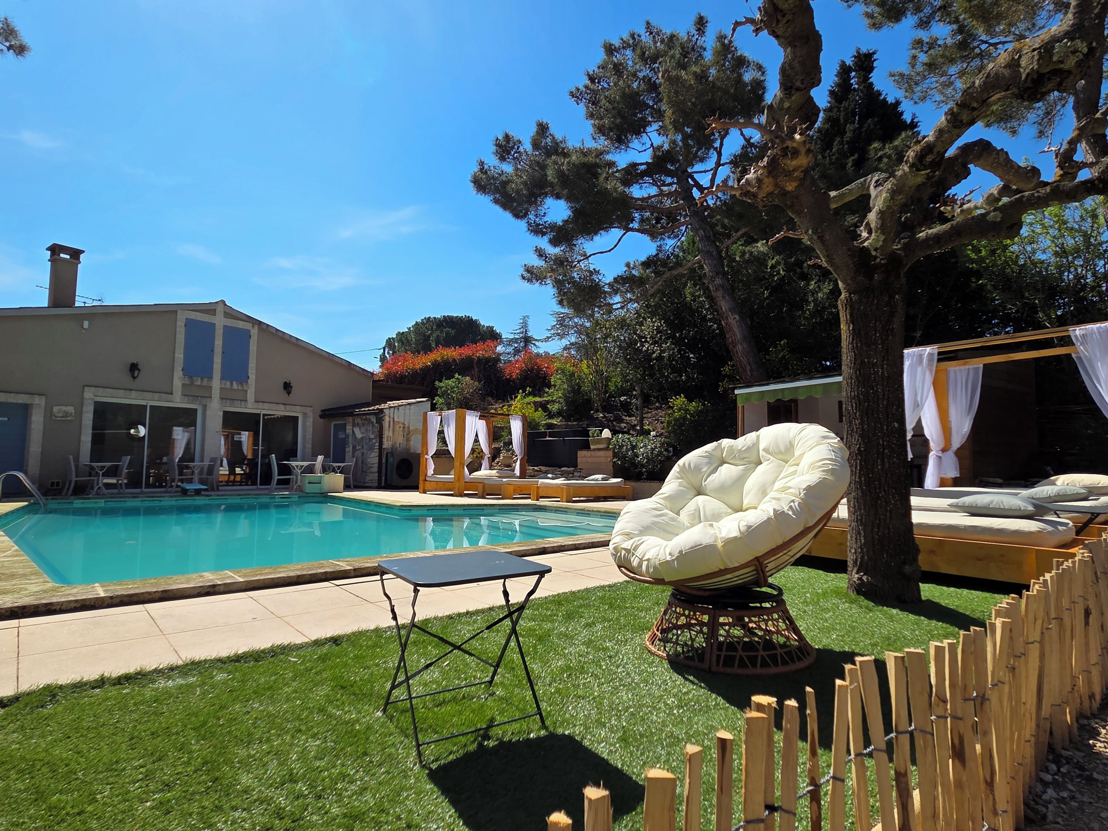 Seasonal outdoor pool