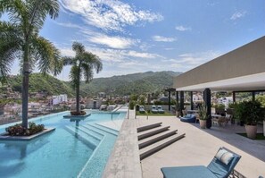 Outdoor pool - Casa Frida One bedroom One Bath condo with roof top pool located in Old Town. (Puerto Vallarta)