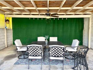 Outdoor dining