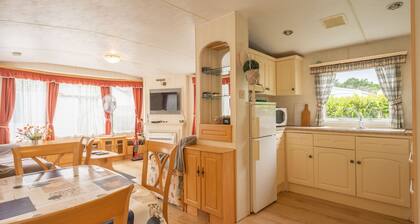 Mobile Home 'Mobilhome Mh287 La Tremblade' avec piscine partagée, terrasse privée et climatisation