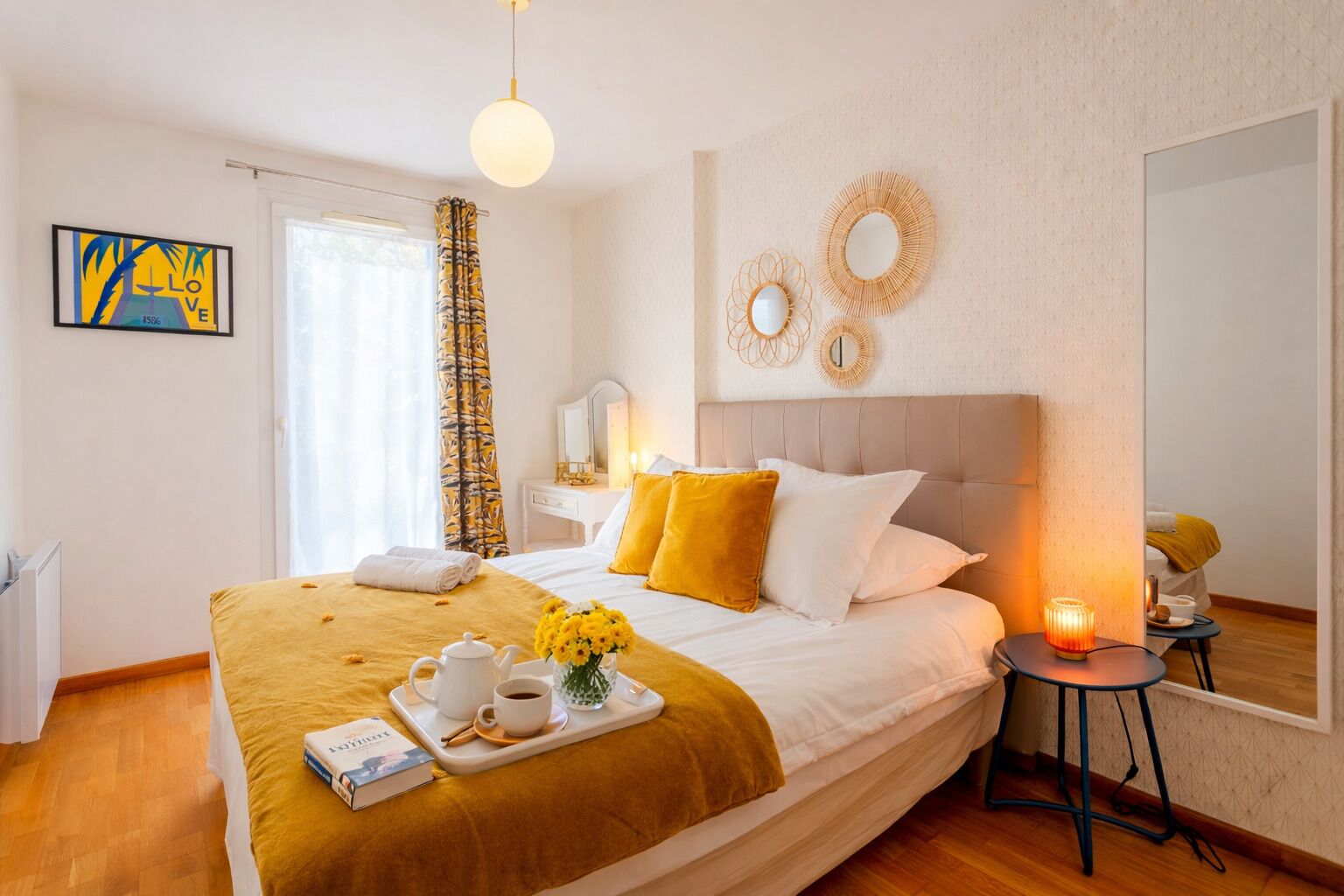 3 chambres, fer et planche à repasser, Wi-Fi gratuit, draps fournis