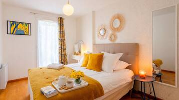 3 chambres, fer et planche Ă repasser, Wi-Fi gratuit, draps fournis