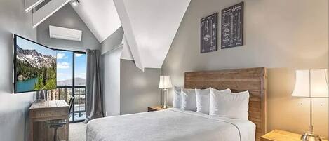2 habitaciones, tabla de planchar con plancha, wifi y ropa de cama