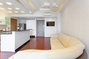 公寓, 2 間臥室, 露台, 城市景觀 | 住宿內部