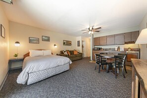 1 bedroom, iron/ironing board, free WiFi, bed sheets - Beautiful Studio W/Kitchenette #134 at Donner Lake Village (Truckee)