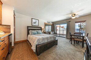 1 bedroom, iron/ironing board, free WiFi, bed sheets - Beautiful Studio w/ Lake View #243 at Donner Lake Village (Truckee)