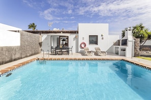 Opvarmet pool