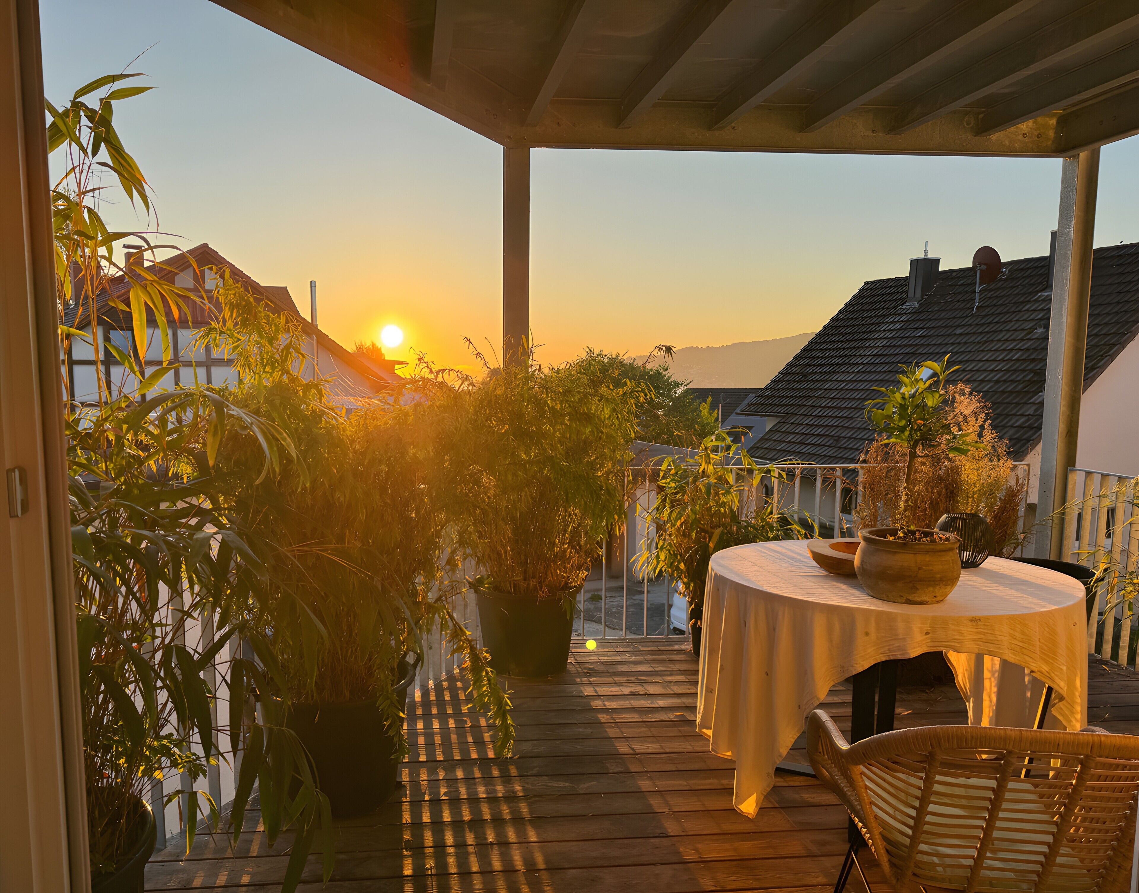 Opções para refeição ao ar livre