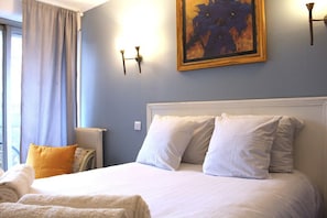 1 soveværelse, strygejern/strygebræt, gratis Wi-Fi, sengetøj