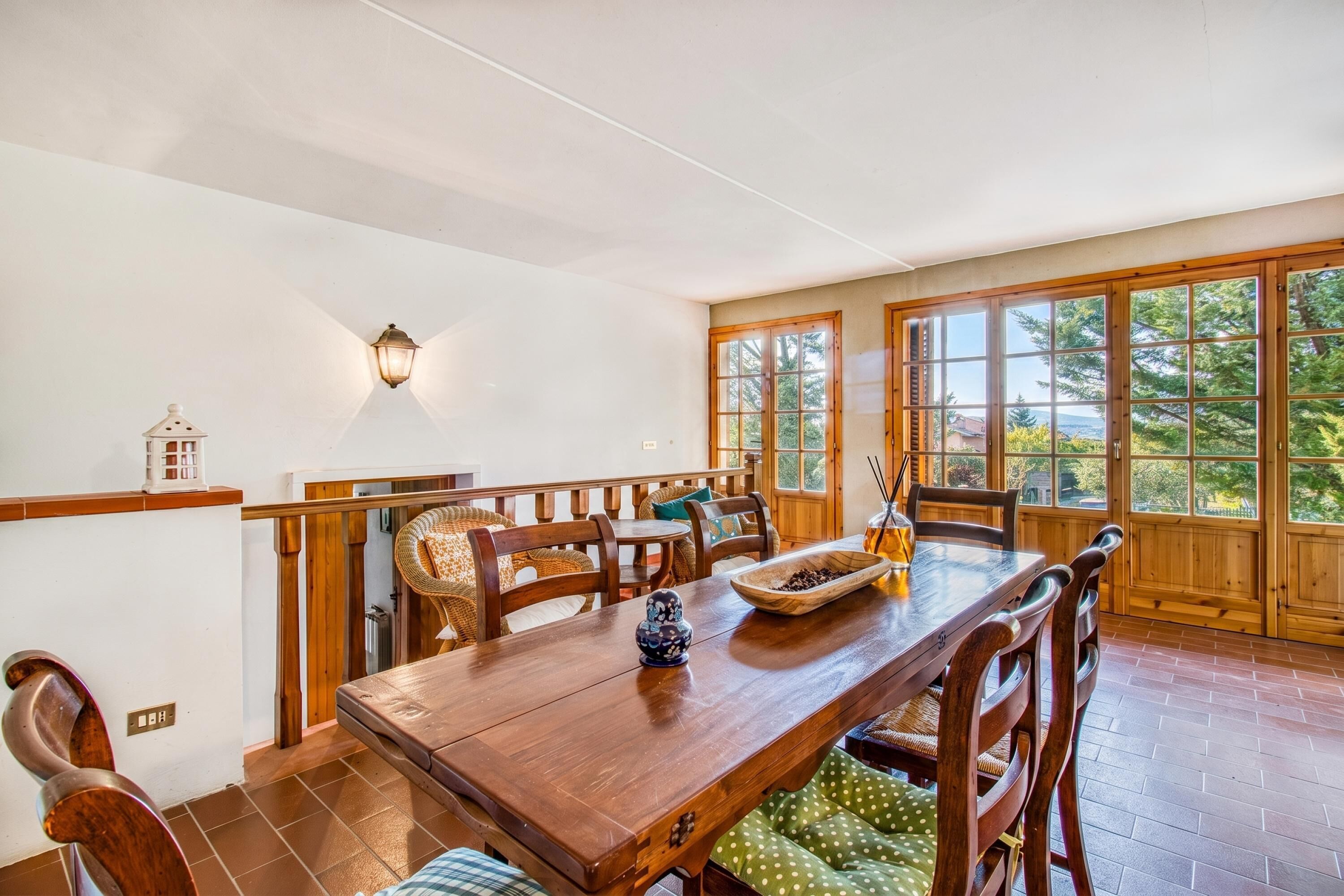 標準單棟房屋, 多間臥室, 2 間浴室, 山旁 (Casa Acone In Mugello - Near Florence) | 用餐區