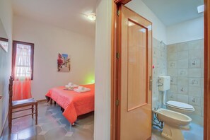 Standard Villa, Multiple Bedrooms (Villa Oasi al mare near the sea with) | Bathroom | Shower, hair dryer, bidet, towels