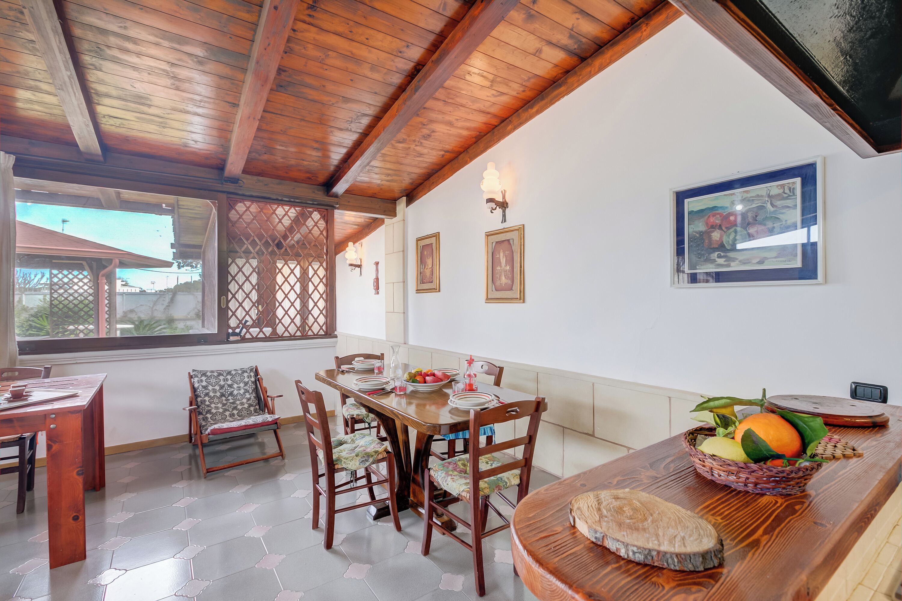 Standard Villa, Multiple Bedrooms (Villa Oasi al mare near the sea with) | Dining