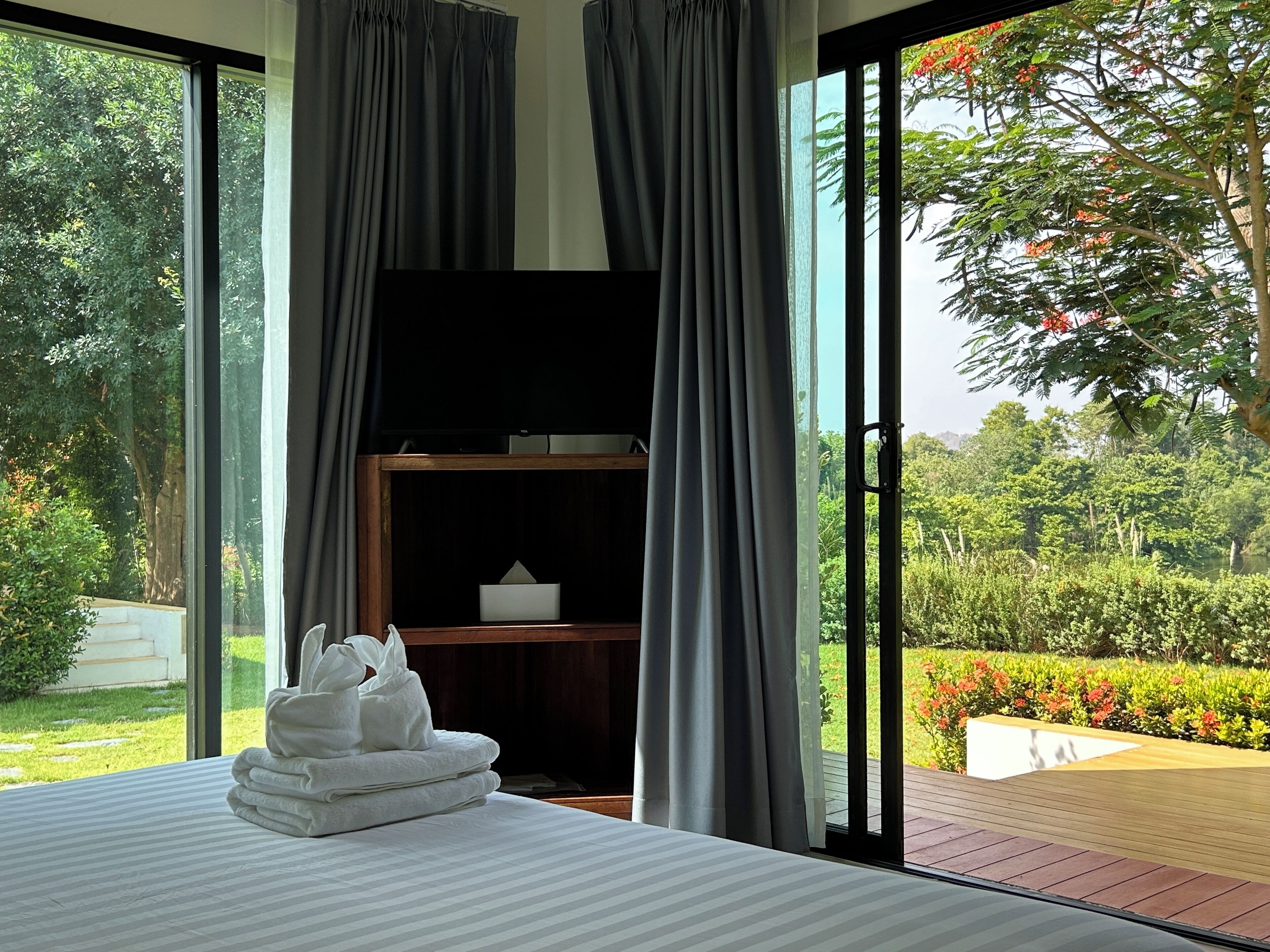 Habitació Deluxe, pati, vistes al riu | Vista des de l'habitació