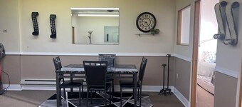 This is the cozy rooftop cottage