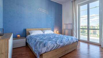 2 Schlafzimmer, Schreibtisch, kostenloses WLAN, Bettwäsche