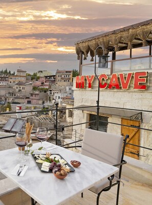 Terrasse sur le toit