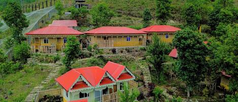 Fachada de la propiedad