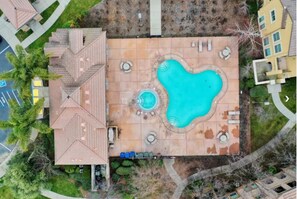 Aerial view - LeDawn-Next To Airport Downtown Arena Pool SpaGym (Sacramento)