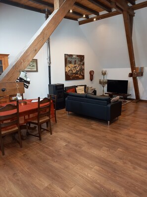 TV, fireplace, ping pong, books - Gite de la cour Pavée (Olwisheim)