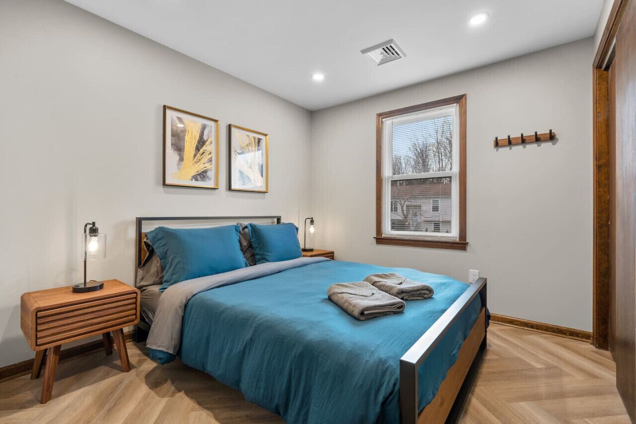 5 chambres, fer et planche à repasser, Wi-Fi gratuit, draps fournis