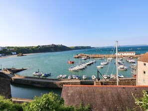 View from property - Flat 1, Belmont (Tenby)