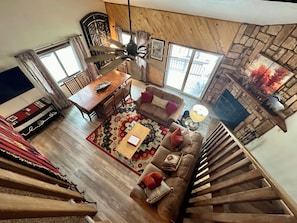 Fireplace - Red River Townhouse - Unit A (Red River)