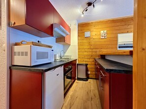 Fridge - Cozy studio near Linga cable car, with parking (Châtel)