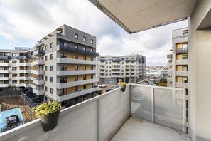 Apartamento, 1 quarto, sacada | Sacada