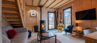 Chalet Henri, Grand Confort, au Calme, vue D'exception, Sauna, 4/6 Personnes