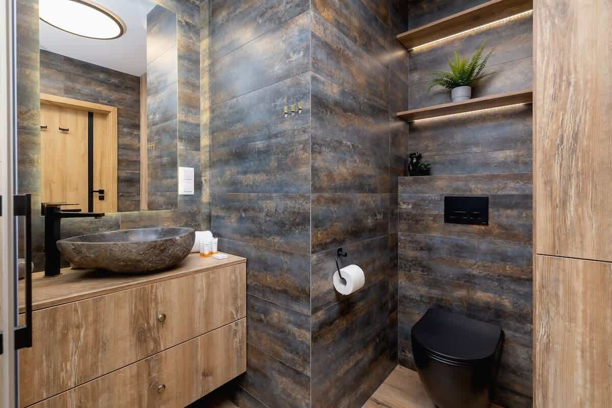 Dusche, Haartrockner, Shampoo