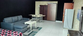 Furnished Private Room with Separate Bathroom and balcony in Falcon Tower Ajman