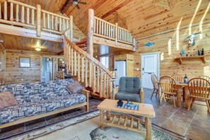 House (2 Bedrooms) | Interior - Eagle's Nest Cabin on Mille Lacs Lake: Boat + Fish (Garrison)