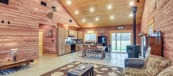 Rural Drexel Cabin on 30 Acres: Unplug + Unwind!