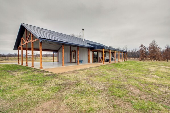 House (2 Bedrooms) | Interior - Rural Drexel Cabin on 30 Acres: Unplug + Unwind! (Drexel)