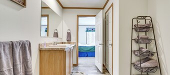 < 1 Mi to Beach: Peaceful Brant Lake Home!