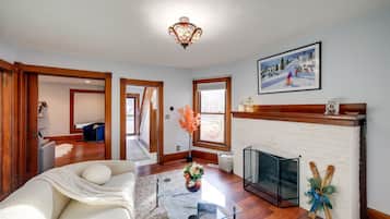 TV, video game console, books