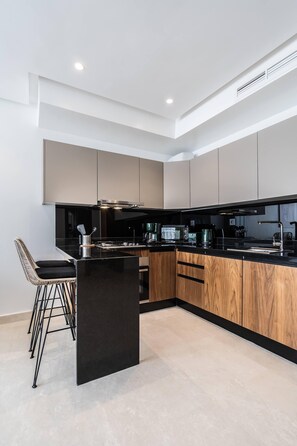 Private kitchen - Bright and Fancy Apartment #27 (Casablanca)