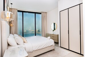 Design Apartment | 2 bedrooms, individually decorated, iron/ironing board, free WiFi - Luxury StayCation - Exquisite 2BR with Panoramic Views at Address JBR (Dubai)