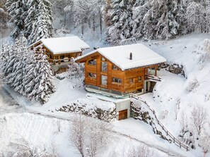 Exterior - Above the Clouds - spacious chalet with great view (Haute-Nendaz)