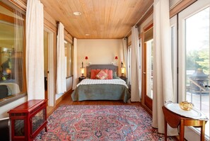 1 غرفة نوم ومكواة/لوح كي وواي فاي وملاءات أسرّة