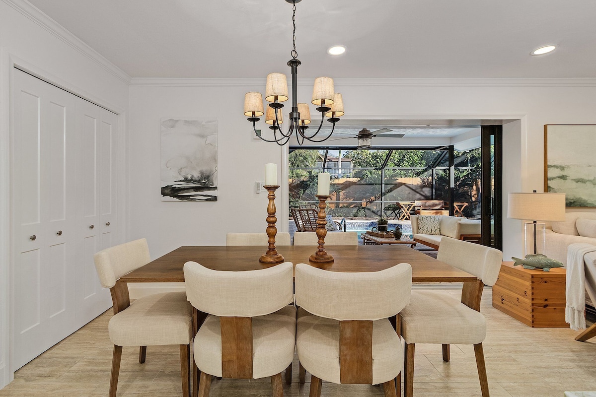 Photo 7 of Renovated Villa less than 1 mile to beach with Pool & Spa! Dog Friendly!