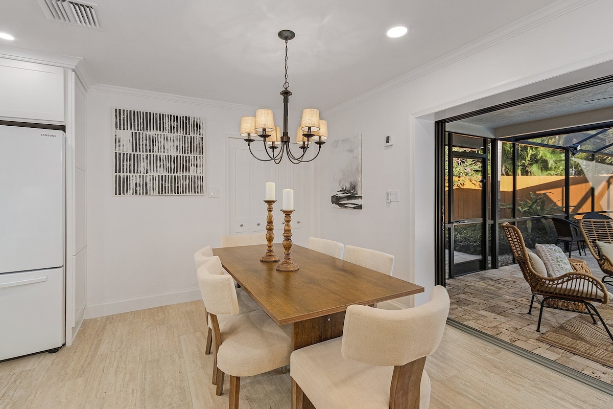 Photo 6 of Renovated Villa less than 1 mile to beach with Pool & Spa! Dog Friendly!