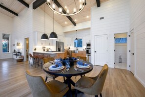 Dining - "Rustic Haven Cabin" Modern Luxury | Stunning Views | Huge Windows (Broken Bow)